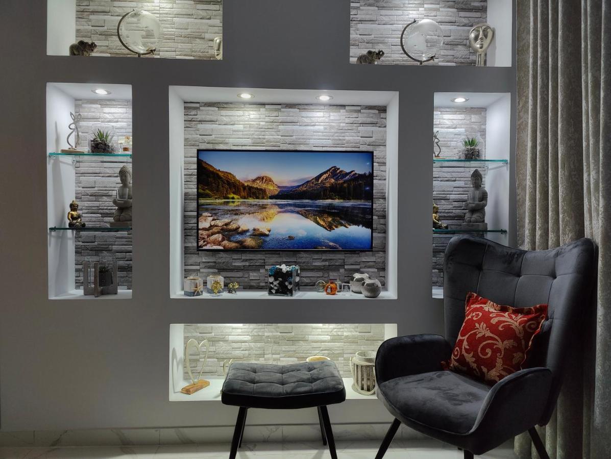 Cozy Sea View Apartment In Paralia المظهر الخارجي الصورة